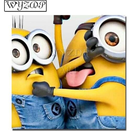 5D Diamond painting Yellow man Pictures Full Square/Round Diamond Embroidery Mosaic Cross stitch Gift Kits Home decor WYZ18935