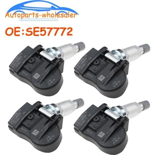 4 Pcs Car SE57772 TPMS Tire Pressure Sensor For Chrysler Dodge Jeep Commander Compass Grand Cherokee Liberty Pacifica Sebring