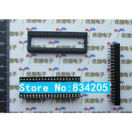 Free shipping 40P DIP IC socket chip base wide-body connector