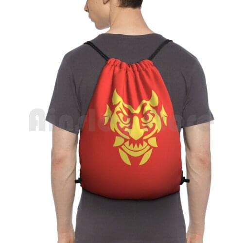 Bioshock Infinite Vigors-DevilS Kiss Backpack Drawstring Bags Gym Bag Waterproof Bioshock Bioshock Infinite Vigors Vigor