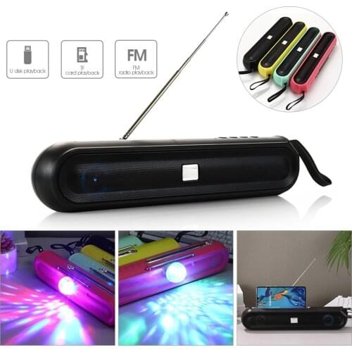 Bluetooth-compatible Speaker Wireless Outdoor Loudspeaker Mini HD Stereo Music Player Home Sub-woofer Support TF FM U disk TWS