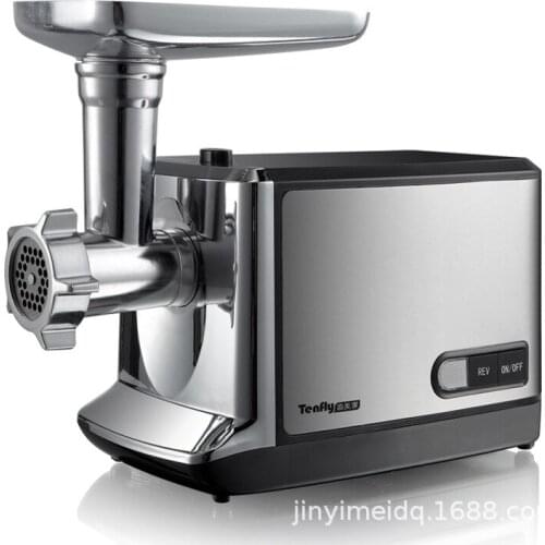 Household Commercial Electric Meat Grinder Stainless Steel Multifunctional Full-automatic Dumpling Stuffing Mincer Blender Meat