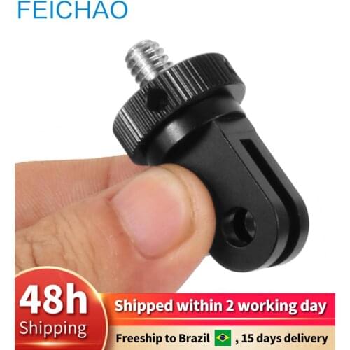 For insta360 One X X2 R Mini Tripod Adapter 1/4" Screw 2 in 1 Quick-Release Base CNC for Gopro Hero 9 8 7 5 Yi 4K Action Camera