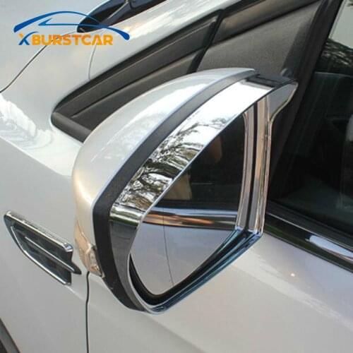 Car styling Rear View Mirror Cover Rain Shield Visor for Ford Ecosport 2012 - 2019 Kuga Escape 2014 - 2019 Auto Accessory