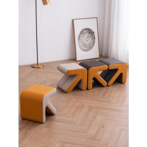 Creative Small stool Low chair in shoes bedroom furniture living room pedicure chair foot stool kids Tea table Edge stool chair
