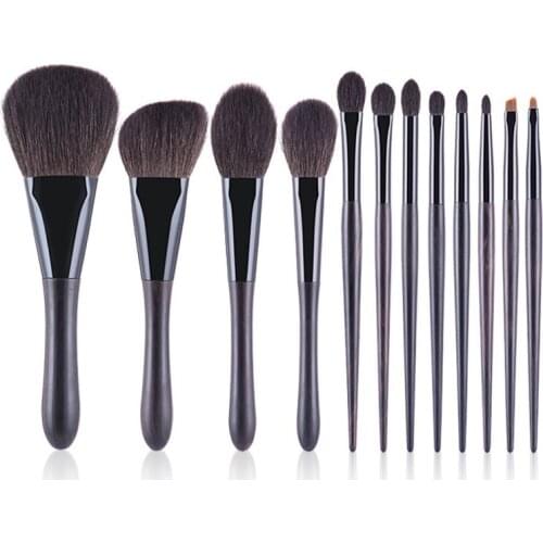 Makeup Brush Set Brush 12Pcs Blush Mix Foundation Brush Highlight Highlight Brush Shadow Kit Theatre Makeup