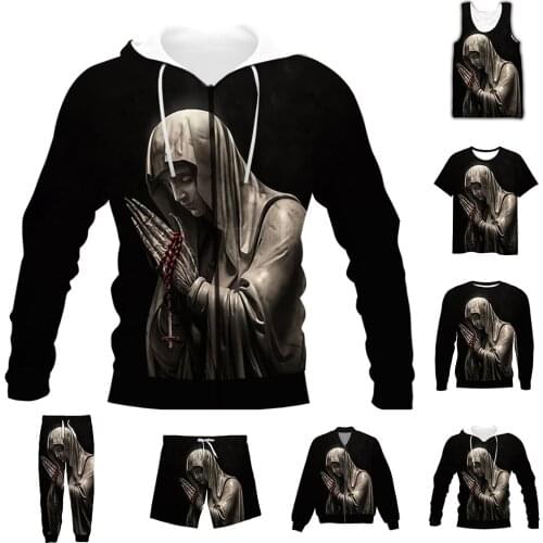 New Fashion 3D Full Print Movie Poster T-shirt/Sweatshirt/Zip Hoodies/Thin Jacket/Pants Four Seasons Casual Suit V30