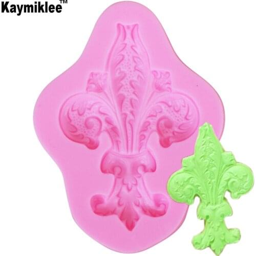 M988 Retro Relief Border Shaped Silicone Mold Cake Chocolate Mould for Baking Sugarcraft Decorating Tools