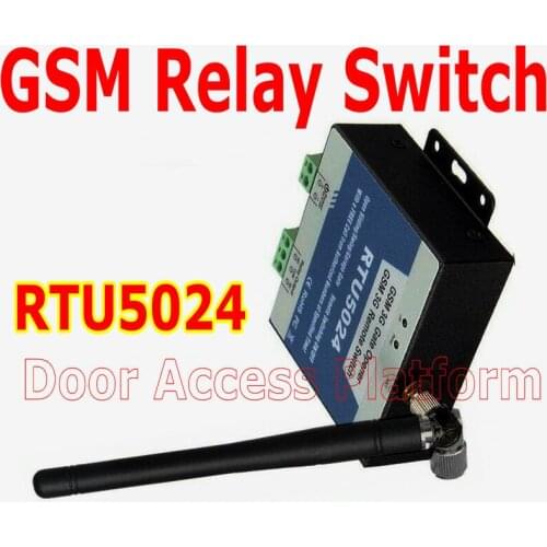 GSM Relay Switch Door Opener remote controller access Antenna gate opener via Gates, bollards, barriers, garage doors free call