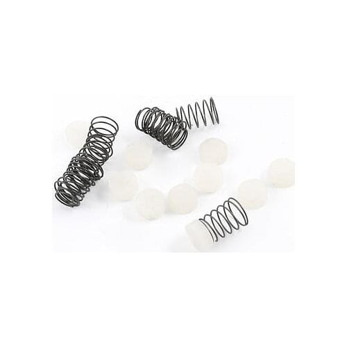 Foot Protector Rubber Seal Pads Spring Set for Air Compressor 10sets