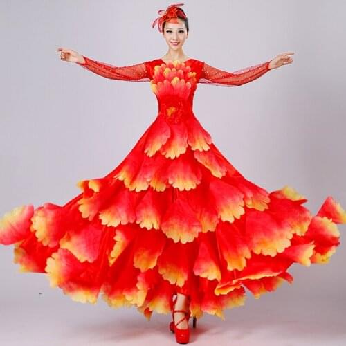 Dance skirt dance costume 2020 new dance dress dress adult female modern dance