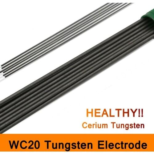 Tungsten Electrodes WC20 Electrode Cerium Tungsten Rod Needle Wire for TIG WSME Welding Machine Accessories Long 450mm 1kg/pack