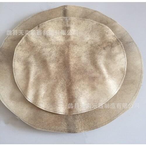 High-grade African drum drum tambourine 8 inch 10 inch 12 inch African tambourine original old goatskin color goatskin