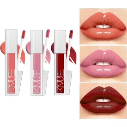 Liquid Lipstick Wet Plump Gloss Crystal Jelly Lip Gloss Shiny Clear Lip gloss Moisturize Lip Oil Lipgloss Beauty Make Up
