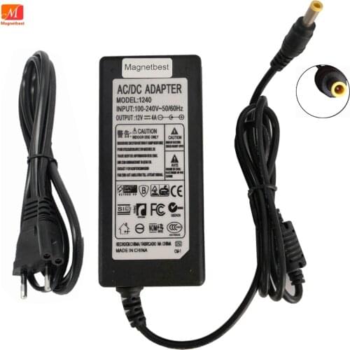 12V 4A 5.0mm with pin Adapter Charger For KORG M50 KA310 KA320 X50 SP170 SP170S AD-12A 180 MR-1000 EK50 Digital Piano Keyboard