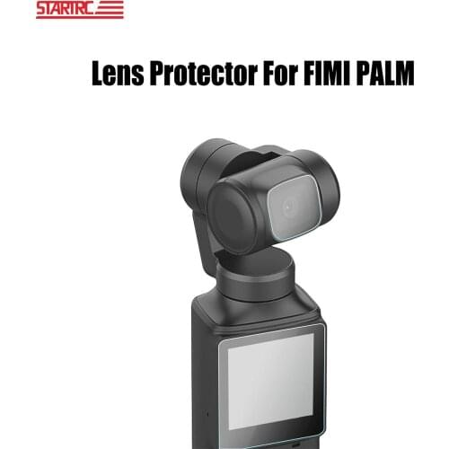 2sets fimi palm Camera Lens Protector for FIMI Palm mini Gimbal Camera Anti-Scratch Anti-Crack HD Tempered Glass Lens Protector