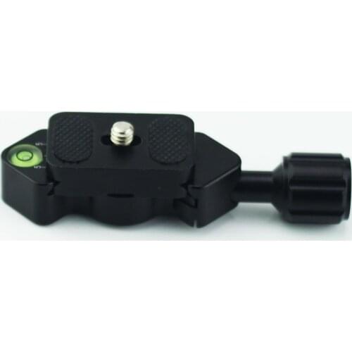 25mm Mini QR Clamp Fish Bone Shape Tripod Monopod Ball Head Mount Arca Swiss