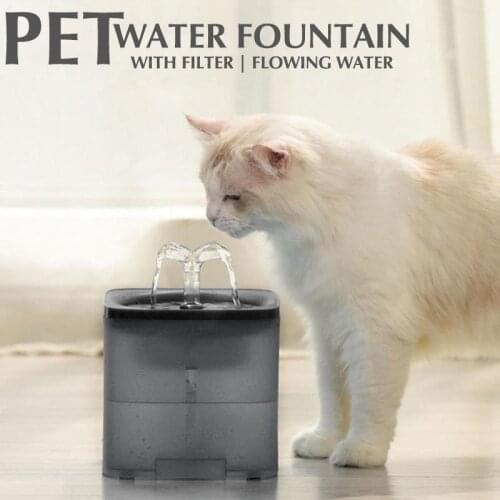 Automatic Pet Cat Water Fountain Filter Dispenser Feeder Smart Drinker For Cats Water 2L Bowl Dog Drinking Fountain Supplies