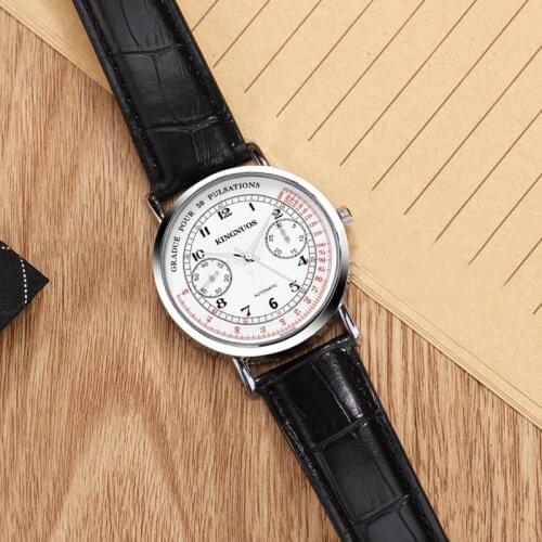 UTHAI BK83 high-end fashion casual mens and womens belt quartz non-mechanical watch