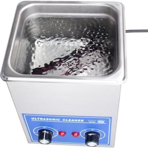 Diesel Common Rail Injector Nozzle Plunger Parts Repair Cleaning Tool PS-10 Ultrasound Cleaner 2L 80W Ultrasonic Bath With Timer