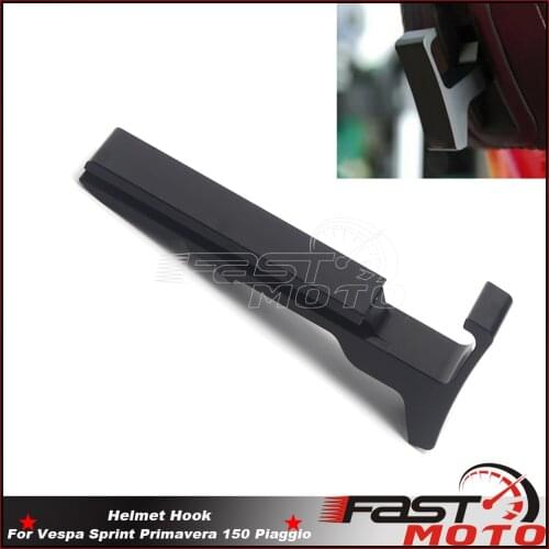 For Vespa Primavera Sprint 150 Piaggio CNC Aluminum Luggage Baggage Draw Holder Storge Bracket Helmet Hook 2017 2018 2019 2020