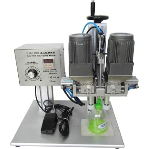 Hot sale desktop semi automatic water bottle capping machine cap sealing machine