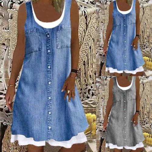 Lecopike Sleeveless Summer Dresses