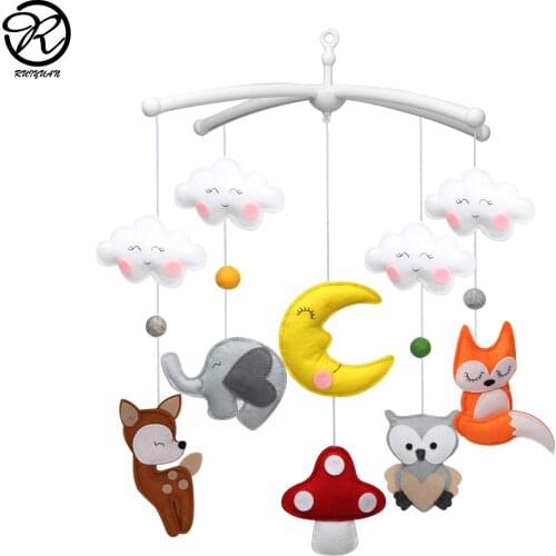 Baby Crib Mobile , Woodland Baby Mobile, Crib Mobile for Boys and Girls Nursery Décor