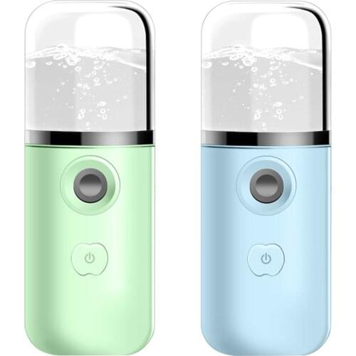 Mini 40ml Face Steam Humidifier Nebulizer Beauty Instrument Nano Mist USB Facial Sprayer For Personal Face Care Protection