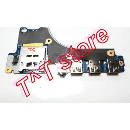 Original for Precision 7520 Audio Jack Card Reader USB Board 0HY61 00HY61 CN-00HY61 LS-E313P test good free shipping