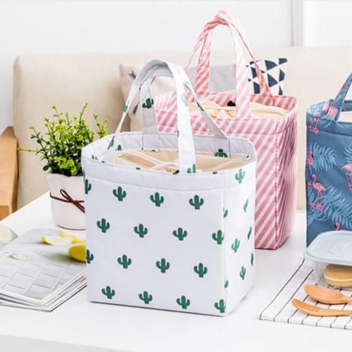 Portable Insulated Waterproof Lunch Bag Warm One Shoulder Picnic Storage Tote Box Insulated Thermos Travel Work Women Men