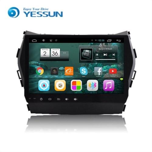 YESSUN Android Radio Car DVD Player For Hyundai IX45 2012~2016 stereo radio multimedia GPS navigation with WIFI Bluetooth AM/FM