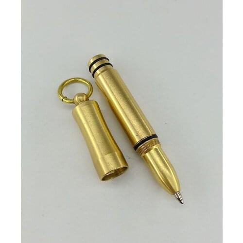 Mack Walker Handmade Mini Short brass pen signature pen writing pen