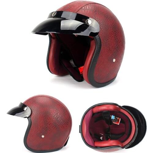 Super Safe Motorcycle Helmets Ultra-light Sports Protective Helmet PU Red Version Motorbike Moto Bike Helmet Accessories