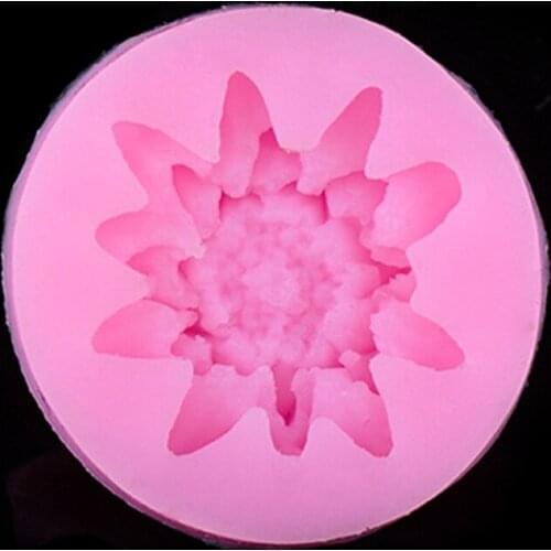 1pc 3D Flower Silicone Cake Molds DIY Sugarcraft Chocolate Fondant Cake Decorating Stamps JH100