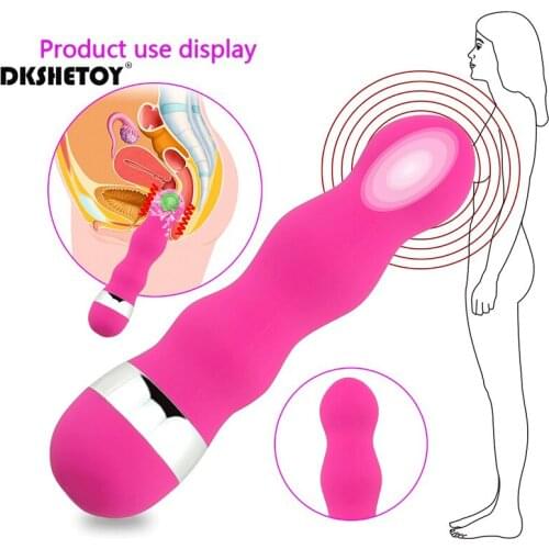 1 Pcs Vibrator Stick Stimulation Massaging Adult Product Sex Toy Waterproof Safe For Women Lady