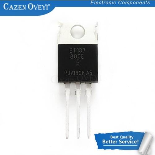10pcs/lot BT137-800E TO220 BT137-800 TO-220 BT138 In Stock
