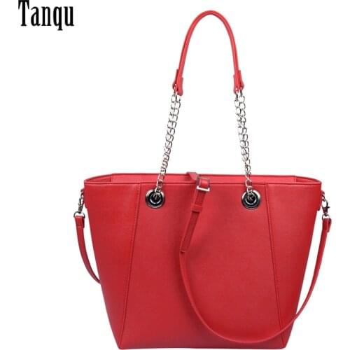 1017 Low price clearance O bag Sweet Style bag handbag With Long Chain Metal Plating Screw PU Leather Obag Women ladies