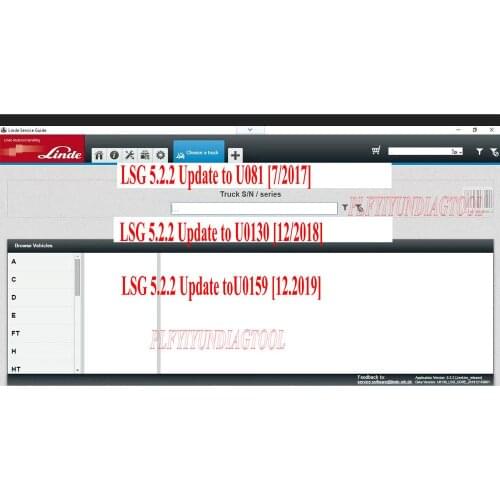2020 Linde Service Guide LSG 5.2.2 Update to U0081 [7/2017] and U0130 [12/2018] and U0159 [12.2019]