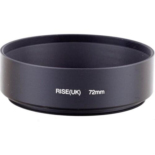 72mm Professional Standard Metal Lens Hood for Canon Nikon Sony Leica Olympus Pentax