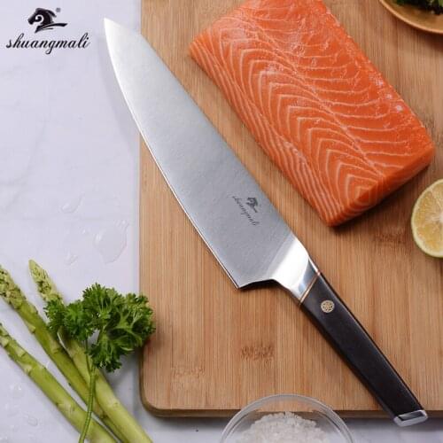 8 Inch Japanese Chef Kitchen Knife High Carbon Stainless Steel Utility Chef Knives Razor Sharp Cleaver Meat Filleting Chef Knife