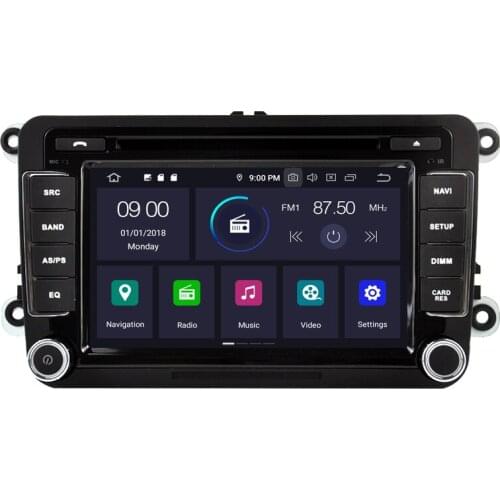 7" Android 10.0 OS Car DVD Multimedia GPS Radio System Player for Seat Leon MK2 2004-2013 Toledo 2004-2015 Alhambra 2010-2016