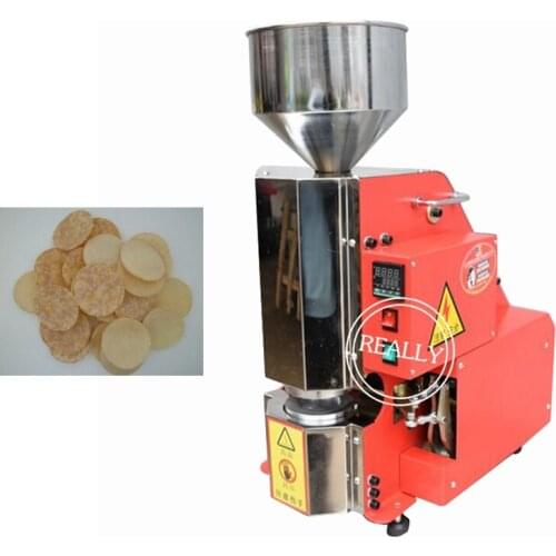 Hot sale 150mm diameterkorea rice cake machine puffing rice cake making machine popped rice cake maker
