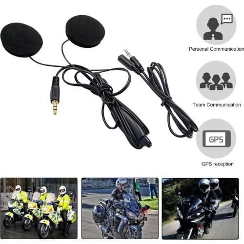 Hands-free Motorcycle Helmet Headset Speakers Music Stereo Earphone Headphone Motorcycle Helmet Headphone Helmet Headset