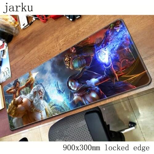 Smite mouse pad gamer 900x300mm notbook mouse mat large gaming mousepad best seller pad mouse PC desk padmouse accessories