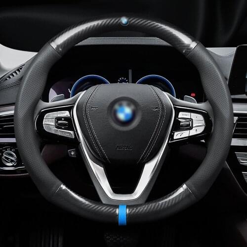 Steering wheel cover set for BMW new 5 series 3 2 1 series X1X3X4X5X67 series 46 series grip cover car accessories