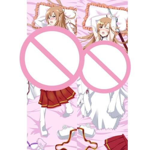 May 2017 update Sword Art Online: Code Register character sexy girl Asuna Yuuki pillow cover body pillowcase