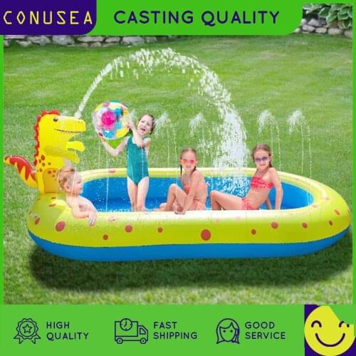 170Cm Rectangular Inflatable Swimming pool Large pools for family Removable Alberca Bathing Tub Outdoor Summer toy for kids baby