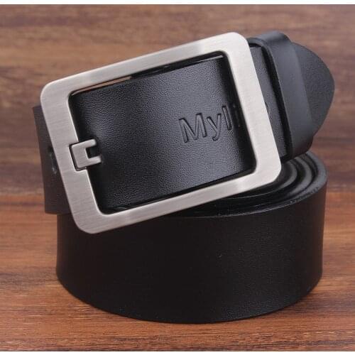 Cow genuine leather men silver metal belt high quality luxury plus size105-150 military outdoor tactical black brown color belt