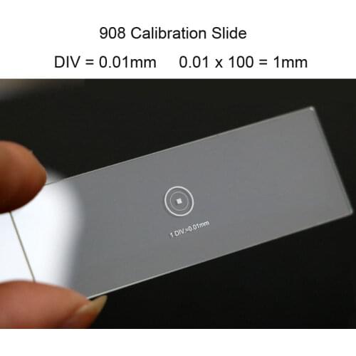 0.01mm Grid Micrometer Rule Microscope Micrometer Calibration Slide Measuring Microscope Micrometer